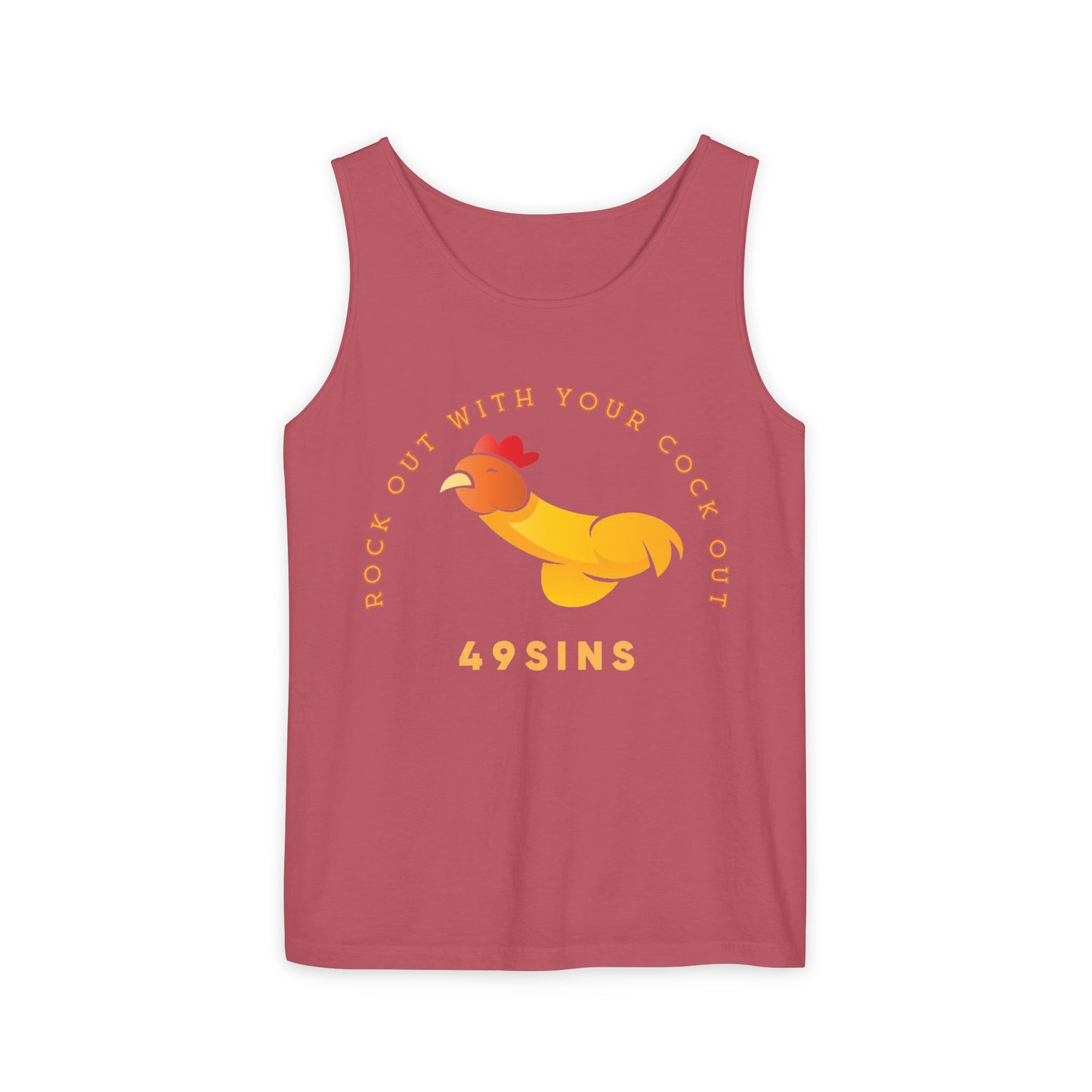Rock Out Unisex Garment-Dyed Tank Top