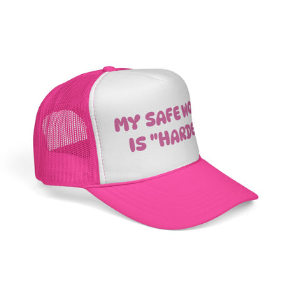 Safe Word Trucker Cap