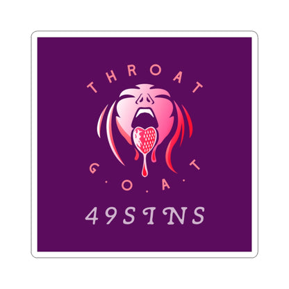 Throat GOAT Sticker