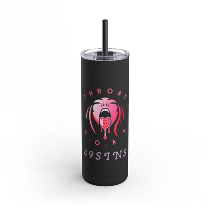 The GOAT Skinny Matte Tumbler, 20oz
