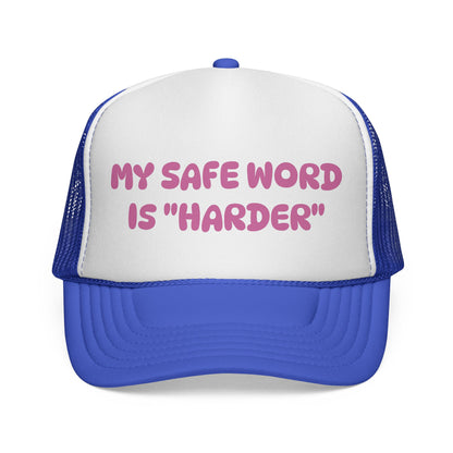 Safe Word Trucker Cap