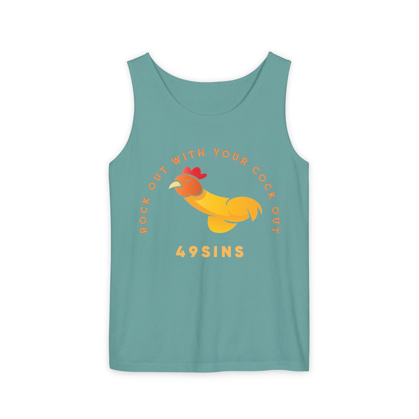 Rock Out Unisex Garment-Dyed Tank Top
