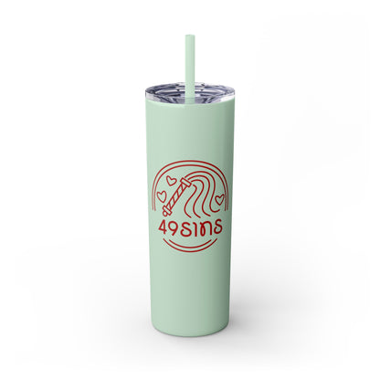 The OG Skinny Tumbler with Straw, 20oz