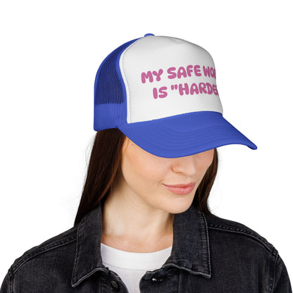 Safe Word Trucker Cap