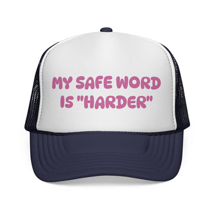 Safe Word Trucker Cap
