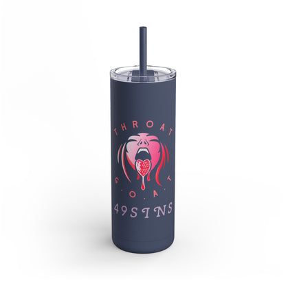 The GOAT Skinny Matte Tumbler, 20oz