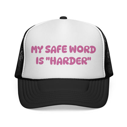 Safe Word Trucker Cap