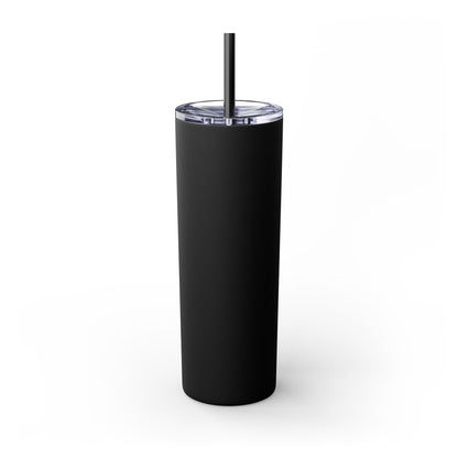 Scissor Me Happy Skinny Tumbler with Straw, 20oz
